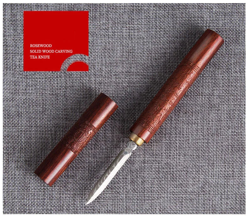Wooden Tea Knife – Chinese Tea Ceremony Puer Needle, Kung Fu Tea Set Accessory Tool