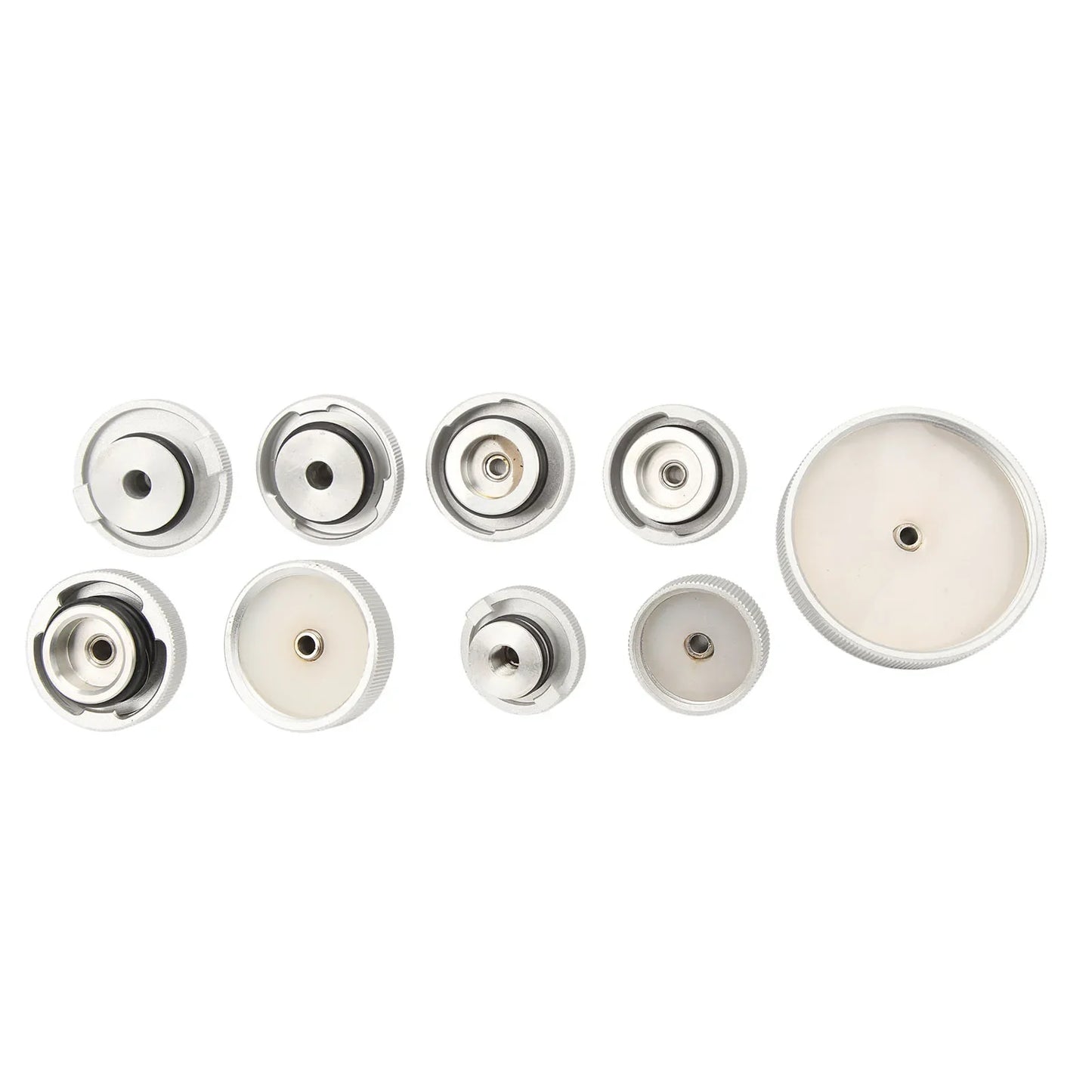 Master Cylinder Brake Bleeder Adapter Set — Aluminum Alloy, High-Accuracy Portable Tool for Automobiles