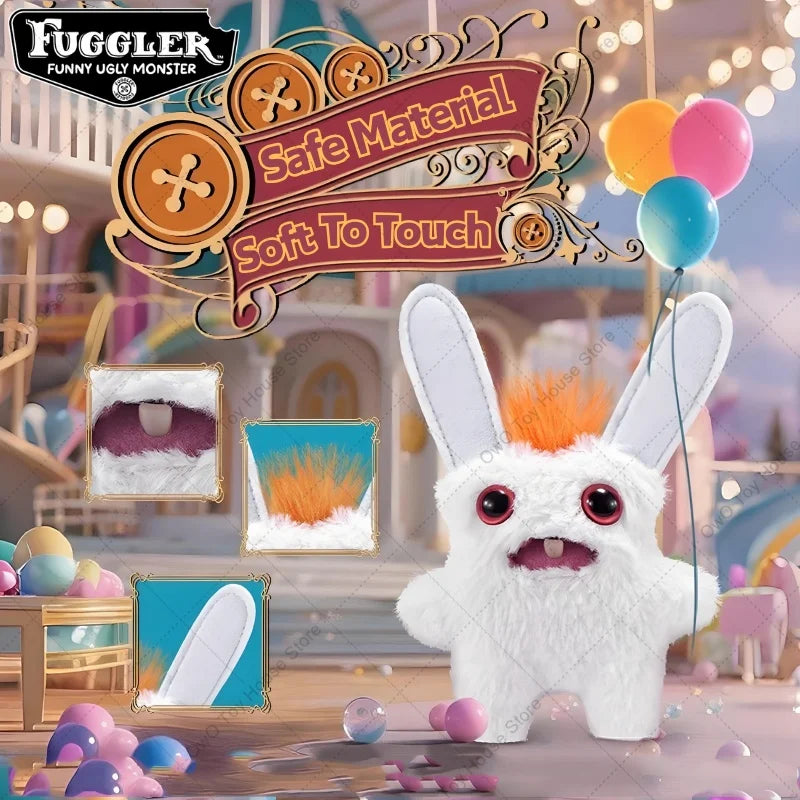 Fugglers Funny Ugly Teeth Plush Toy – Cute Kawaii Baby Fuggs Cartoon Doll Gift