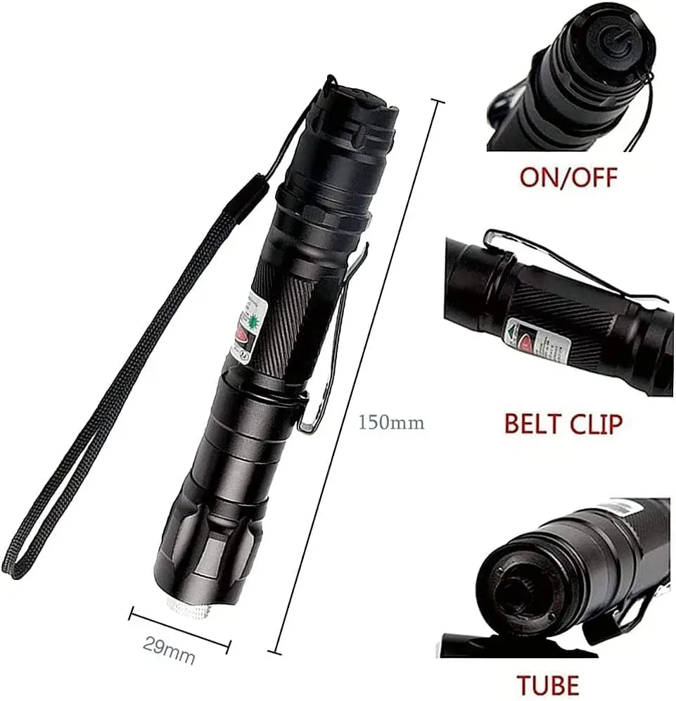 Green Light 009 Laser Pointer – Interactive Pattern LED Cat Toy with Battery, Cute Animated Pet Exercise Laser Pen Toy for Cats