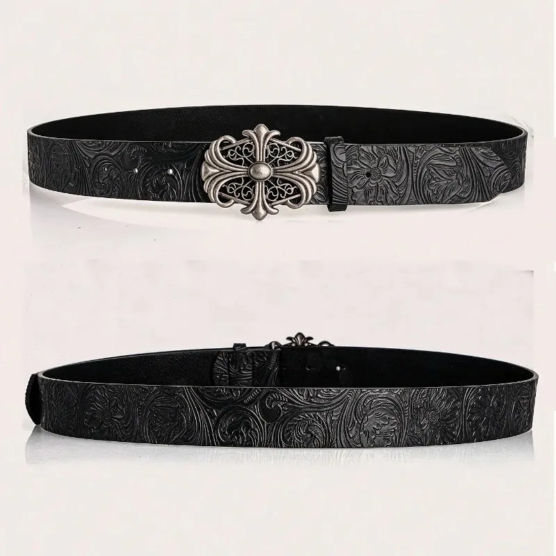 Retro Bohemian Belt - Personalized Punk Rock Fashion Belt for Men & Women, Jeans, Dresses & Casual Wear