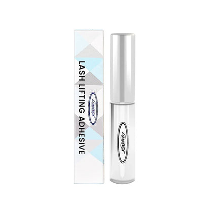 Eyelash Glue for Curling Thick Lashes - Transparent Liquid Adhesive for Lash Perms
