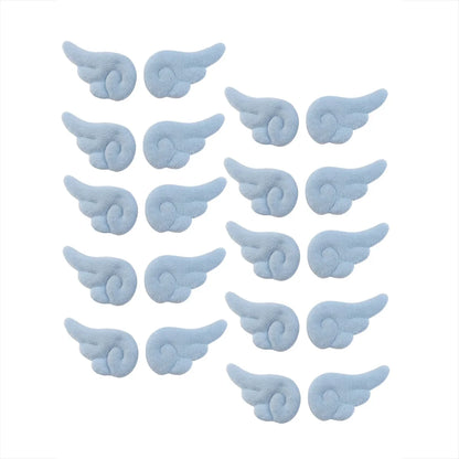 Angel Wing Plush Hair Clips - Cute 5cm Hairpin Barrettes for Girls Sweet Style Headwear & Accessories