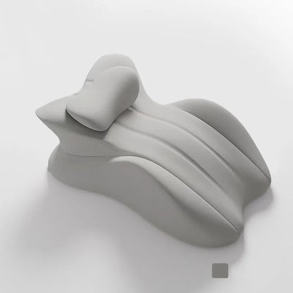 Prone Sleeping Pillow – Memory Foam Varicose Cushion, Ergonomic Waist & Cervical Traction Support for Body Relaxation