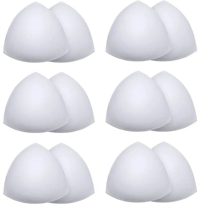 Triangle Push Up Bra Pads for Women – Invisible Bikini & Swimsuit Breast Enhancer Inserts (2–20 Pack)
