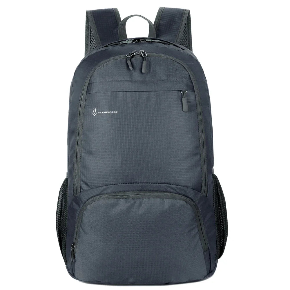 Lightweight Foldable Backpack - Waterproof Packable Daypack for Men & Women, Outdoor Travel, Hiking, Cycling & Camping Shoulder Bag