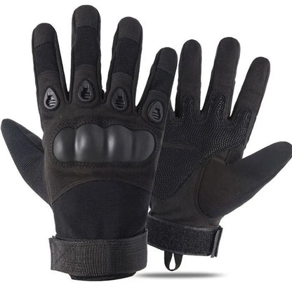 Tactical Hard Knuckle Half Finger Gloves – Men's Combat, Hunting, Shooting & Paintball Duty Fingerless Gloves