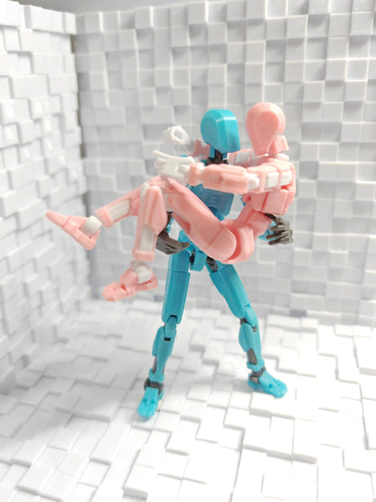 Titan 13 Action Figures – 3D Printed Multi-Jointed Movable Lucky 13 & Nova 13 Collectibles
