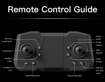 X266 Mini RC Drone – 8K HD Dual Camera, 6-Axis Headless Quadcopter with 360° Flip, Remote Control Helicopter Toy for Boys
