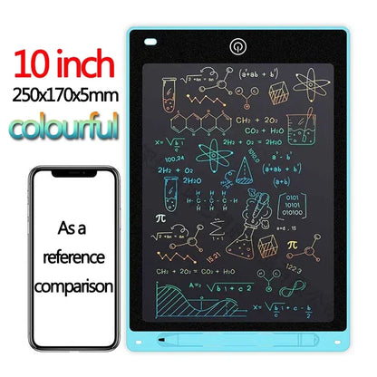 10/12 Inch LCD Writing Tablet - Drawing Board for Kids, Graffiti Sketchpad and Handwriting Blackboard, Magic Toy Gift