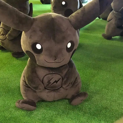 30cm Dark Pikachu Plush — Pokémon X Fragment Anime Kawaii Pop Doll, Pillow & Birthday Gift
