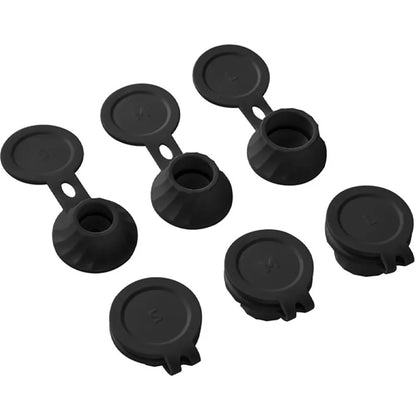 3/6PCS Bottle Emptying Caps with Adapters – 3 Sizes Inverted Flipping Bottle Transfer Connectors