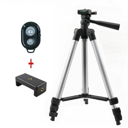 102cm Phone Tripod Stand – Universal Video & Photography Stand with Bluetooth Remote for Phones and Cameras