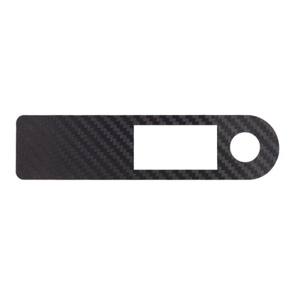 Protective Screen Film for Xiaomi M365 Pro 1S Electric Scooter - Carbon Fiber PVC Accelerator Sticker, Central Case Parts