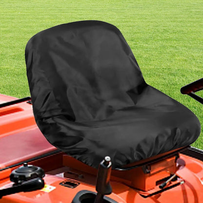 Rainproof Tractor Seat Cover, Universal Riding Lawn Mower Seat Protector, Durable Outdoor Garden & Farm Seat Cover Accessory