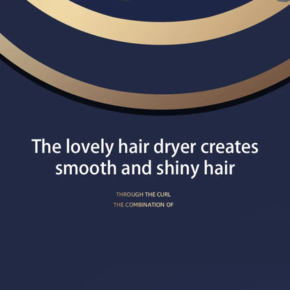 Anion Professional Hair Dryer — High-Speed Electric Turbine with Fast Drying & Thermostat