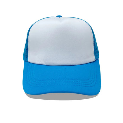 Custom Logo Mesh Trucker Cap - 5 Panel Snapback Baseball Hat for Men & Women Summer Sports Sun Hat