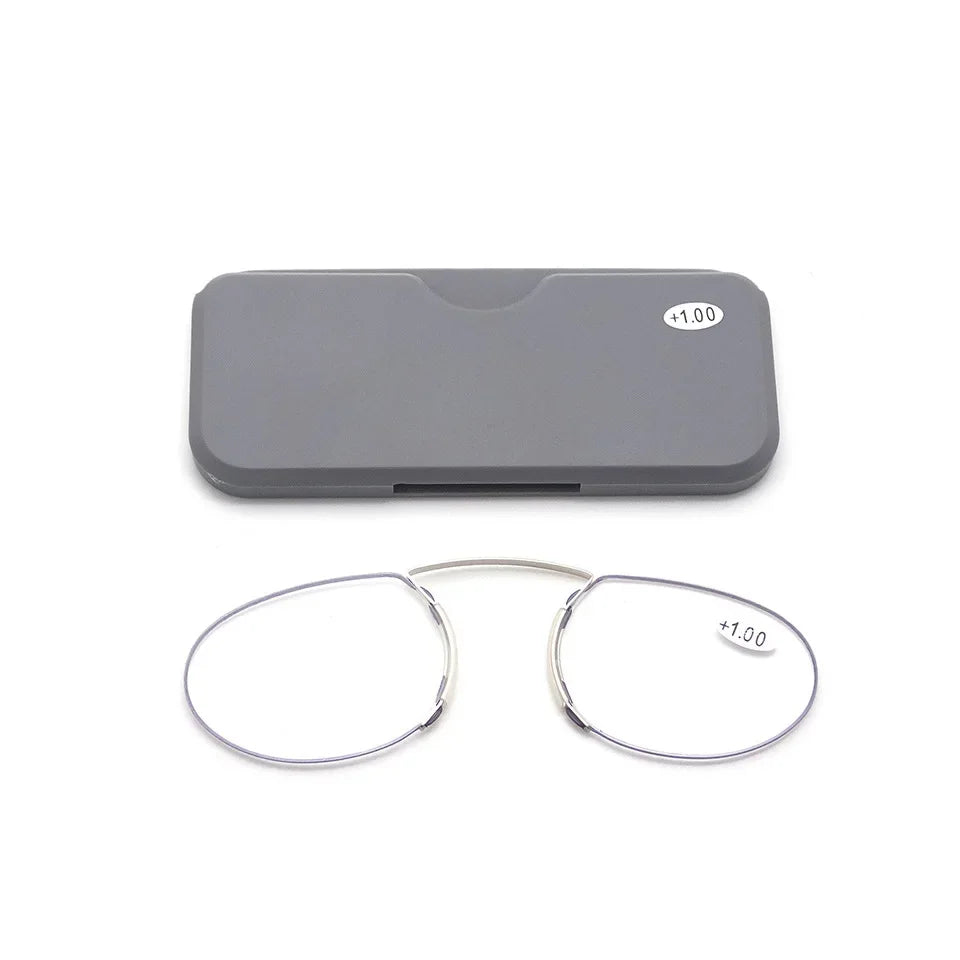 Mini Portable Anti-Blue Light Reading Glasses – Ultra-Light HD Fashion Eyewear for Men & Women