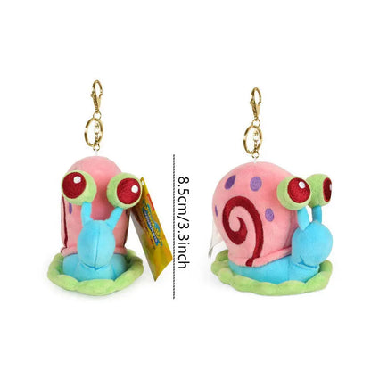 Anime Spongebob SquarePants Plush Toys – Patrick, Squidward, Mr. Krabs & Gary Stuffed Cartoon Toys, Birthday Gift for Kids