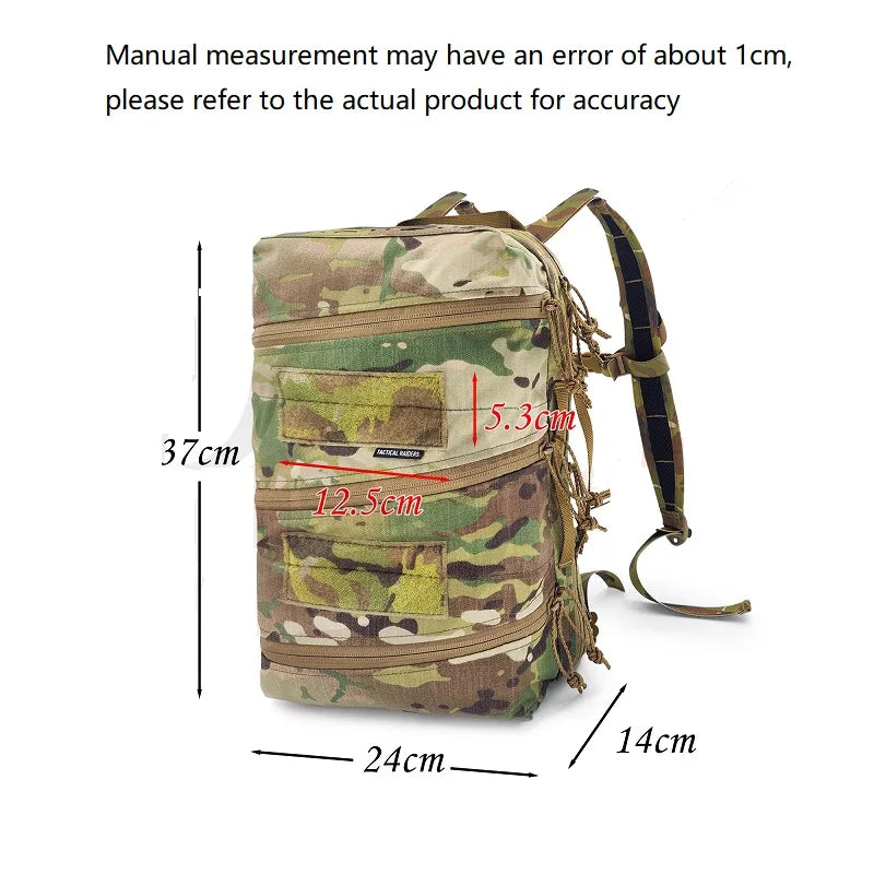 SS Style DELTA Tactical Backpack – Compact Assault & Medical Commuter Bag