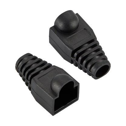Mixed Color RJ45 Ethernet Cable Boots — Strain Relief Covers for CAT5E/CAT6 Connector Plugs