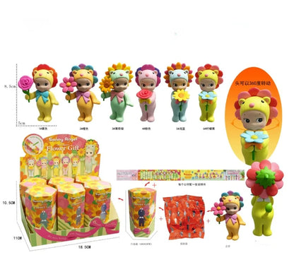 Sunshine Angel Party Doll – Cute Kids Christmas & Birthday Gift, Flower Gift Series Blind Box Car Decoration