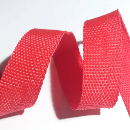 5M Canvas Ribbon Belt 25mm — Cotton Polyester Webbing Strap for Bag, Knapsack, and Sewing Accessories