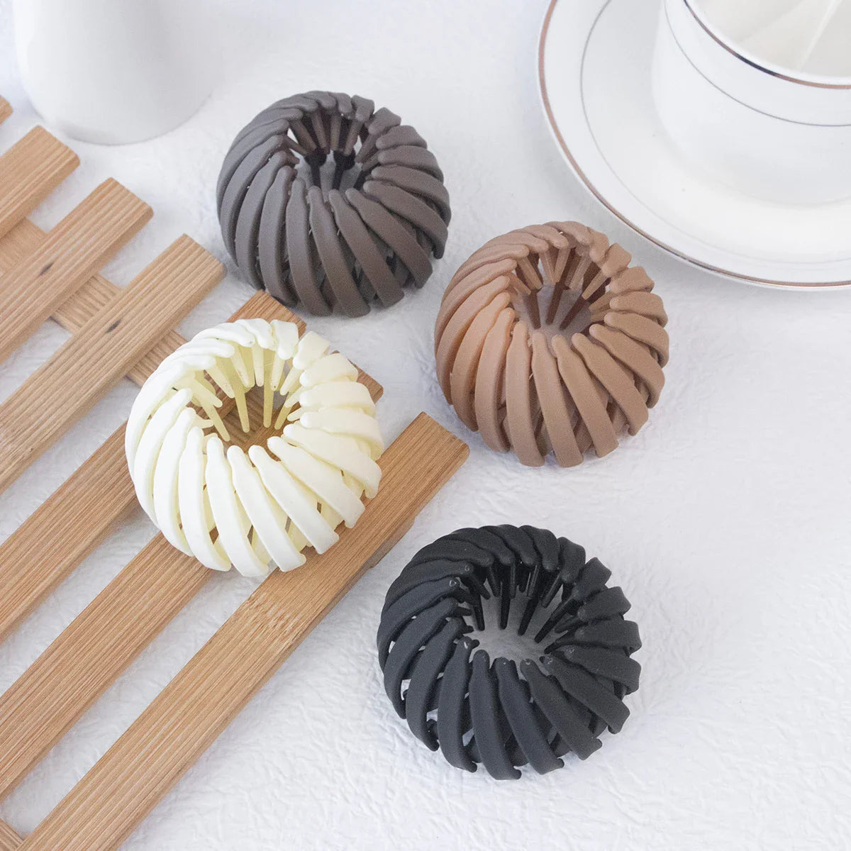 Bird Nest Hair Claw Clips – 1/4/7pcs Matte Hair Clips for Women & Girls, Ponytail Hair Styling Accessories