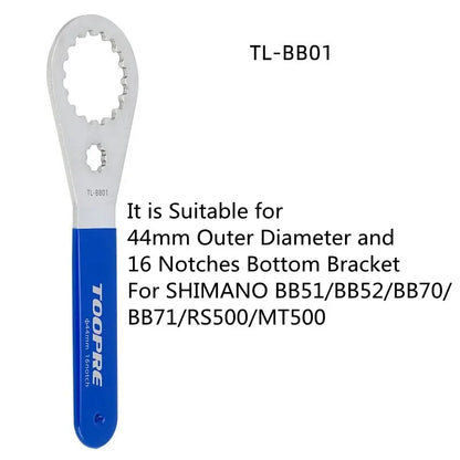 Bicycle Bottom Bracket Tool — MTB BB Removal Wrench for Shimano/DUB/BSA30
