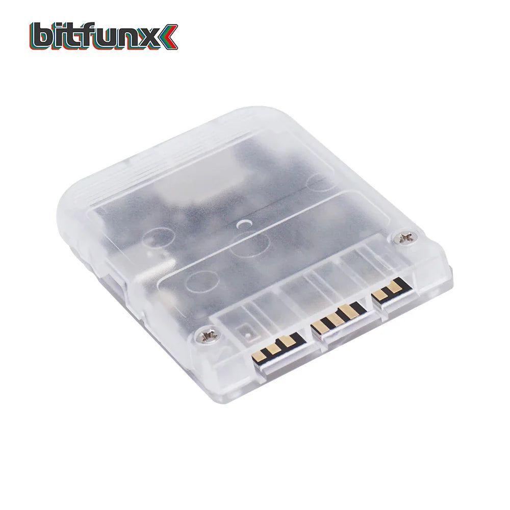 Bitfunx PSX Memory Card – PS1 Console Save Game Data for Sony PlayStation 1 & PS One