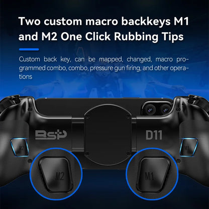 BSP-D11 Stretching Wireless Game Controller – Compatible with SWITCH, Android, iOS, PS3, PS4, XBOX, and Tablet for Gamepad Streaming