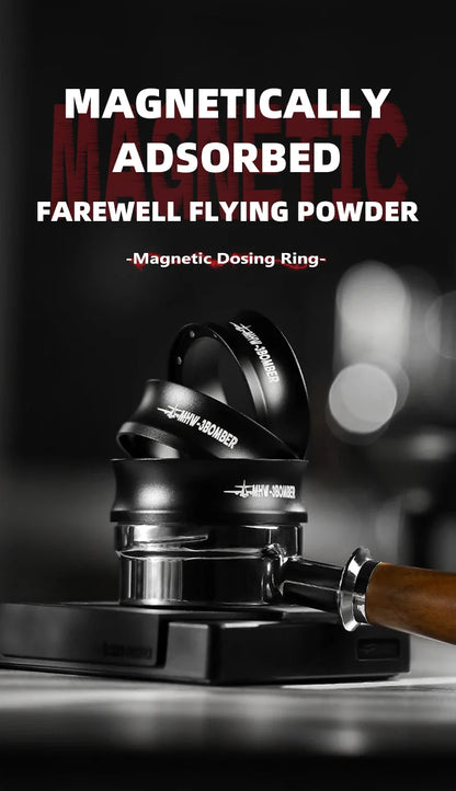 51/54/58mm Magnetic Espresso Dosing Funnel – Coffee Dosing Ring for Portafilter, Barista Brewing Tools