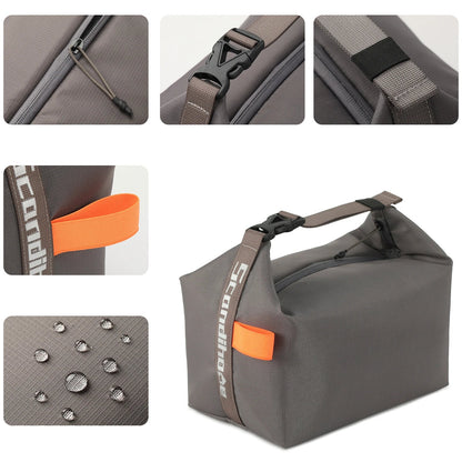 Insulated Lunch Bag — Aluminum Foil Bento Meal Pack with Ice Pack, Portable Food Storage for Picnic & Dinner