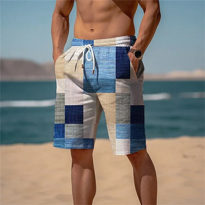 3D Anime Board Shorts - Quick-Dry Unisex Beach & Swimming Shorts for Men and Women