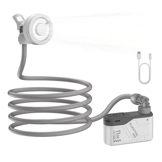 FLEXTAIL Portable Outdoor Camping Shower - Electric Shower Pump, IPX7 Waterproof for Outdoor, Car Washing, Dishwashing, and Pet Use