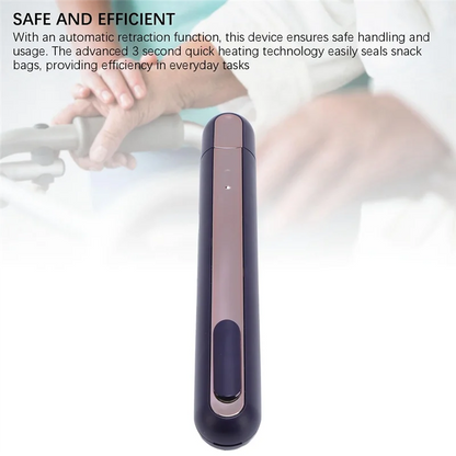 AT63 Mini Heat-Press Pen – Compact DIY Tool for 3-Second Heat Sealing & Personalized Cards