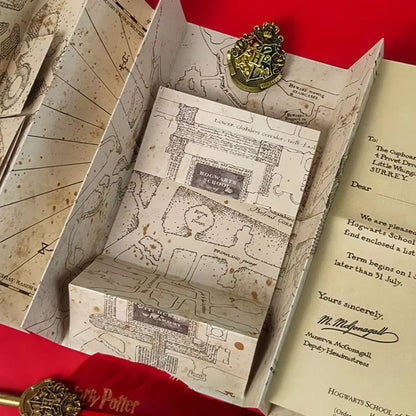 Wizarding World Marauder’s Map - High-Definition Magic Academy Treasure Hunt Gift