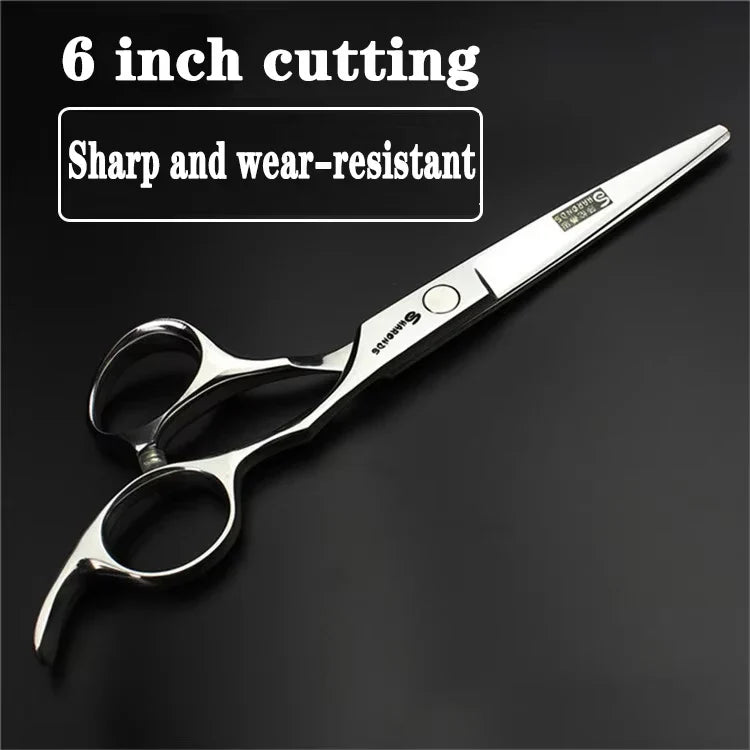 Professional Japanese Hair Cutting & Thinning Scissors – 6''/6.5''/7''/7.5'' Sharp Barber Shears for Salon & Home Use