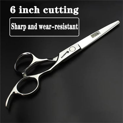 Professional Japanese Hair Cutting & Thinning Scissors – 6''/6.5''/7''/7.5'' Sharp Barber Shears for Salon & Home Use