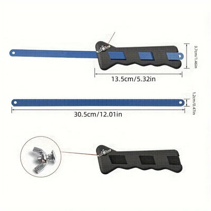 Mini Portable Hand Saw with Plastic Handle – Adjustable Creative Saw for PVC Pipe Cutting, Woodworking & Gardening Tools