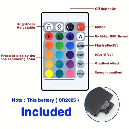 Bluetooth LED Strip Lights – Smart SMD 5050 Flexible Ribbon with App Remote for TV Backlight, Game Room & Home Decor