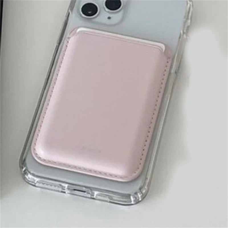 MagSafe Magnetic Leather Wallet Case with Card Holder – Phone Case for iPhone 15, 14 & 13 Pro Max Accessories