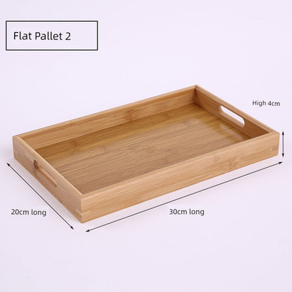Rectangular Bamboo Tray – Household, Restaurant & Hotel Satchel Serving Tray