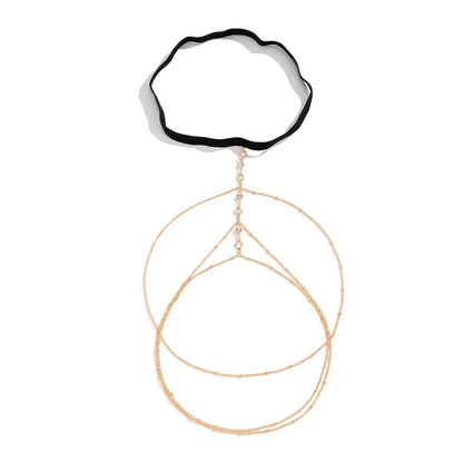 2024 Women’s Bohemian Thigh Chain – Double-Layer Star Body Chain Fashion Metal Leg Jewelry