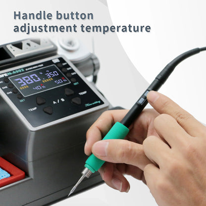 AIFEN A902 Soldering Station – Double Station C115, C210, C245 for Cell-Phone PCB & IC Repair Soldering Tools