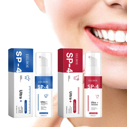 Sip-4 Probiotic Whitening Toothpaste — Stain Removal, Brightening & Fresh Breath Formula