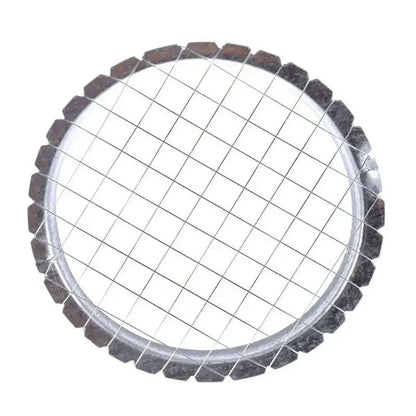 Stainless Steel Egg Slicer & Vegetable Fruit Chopper – Multi-Function Mesh Grid Cutter for Salad, Potato & Dessert Cubes Kitchen Tool