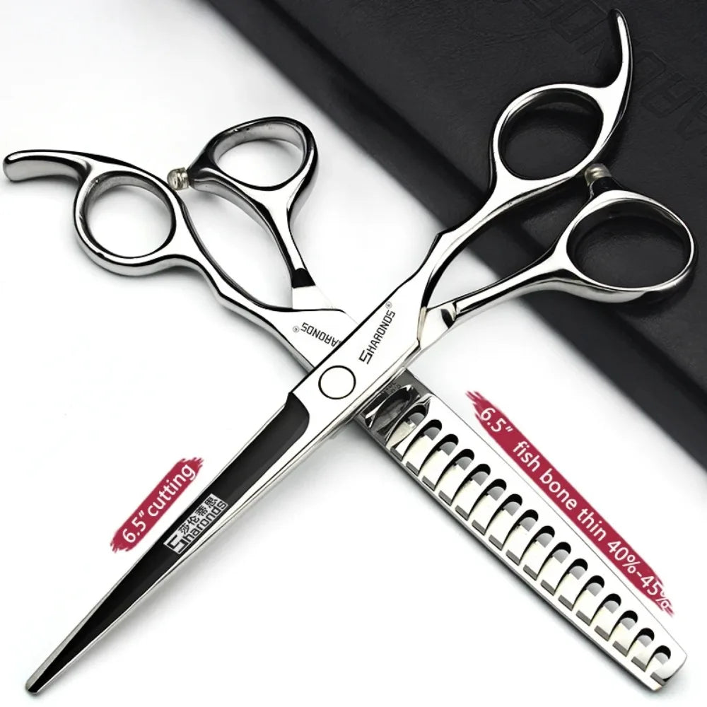 Professional Japanese Hair Cutting & Thinning Scissors – 6''/6.5''/7''/7.5'' Sharp Barber Shears for Salon & Home Use