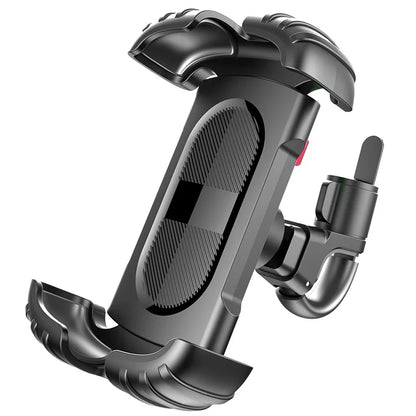 Mountain Bike Phone Holder – Stable, Non-Slip, Rotatable Navigation Mount with Safety Compartment