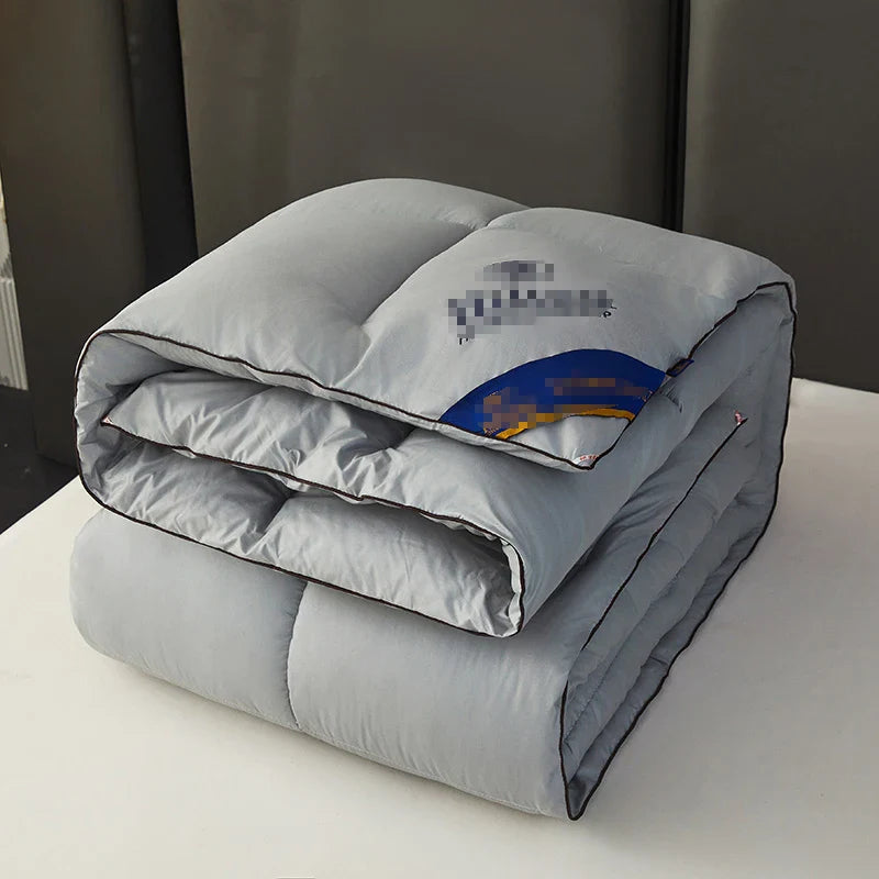 Hotel White Goose Down Duvet – 95% Fill, All-Season Quilt for Summer, Spring, Autumn & Winter
